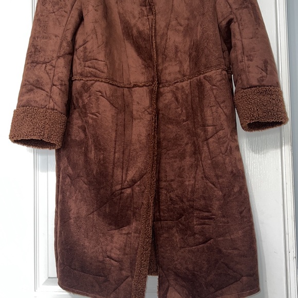 ANTHROPOLOGIE SOLITAIRE Faux shearling - Picture 7 of 12